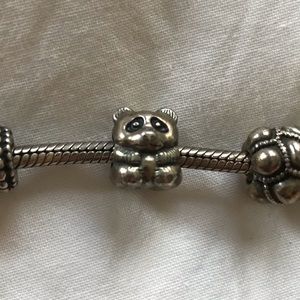 Pandora discontinued panda charm